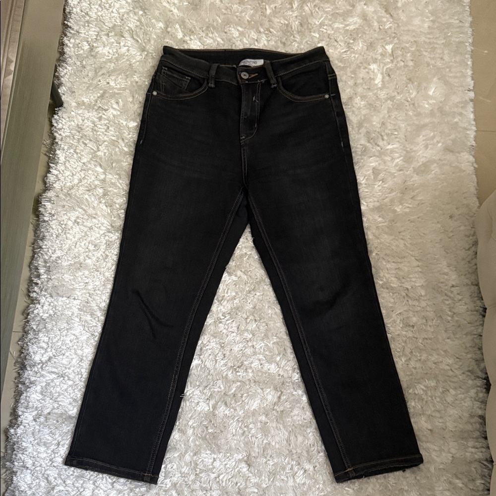 Valentino made in Italy 🇮🇹 black Jeans size M - Picture 3 of 7